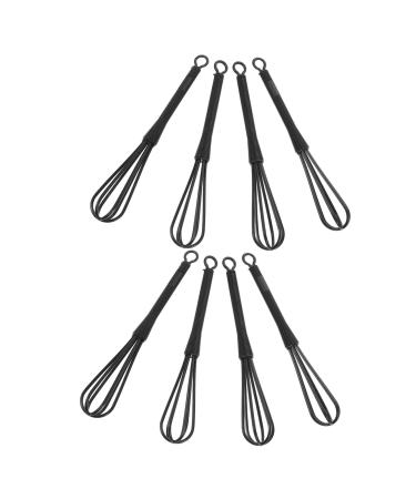 BESTYASH Lot De 8 Fouets Manuels Pour Coloration Capillaire Pour Salon De Coiffure Pour M langer Cr mes Colorantes