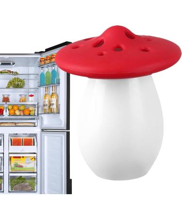 Refrigerator Smell Absorber & Deodorizer | Mushroom-Shaped Odor Remover Baking Powder Holder | Keep Your Fridge Fresh - Buy Online on GoSupps.com