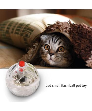 3 Pcs LED Flashing Balls Light Up Cat Dog Balls Flashing Elastic Ball Pet Color Light Play Jumping Interactive Ball Interactive Toys Pet Color Light Ball Interactive Toys for Cats Dogs(Clear) - Buy Online on GoSupps.com