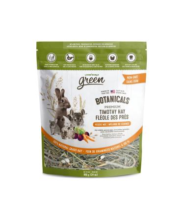 Living World Green Botanicals Premium Timothy Hay Veggie Mix 680 g (24 oz)