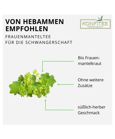 Premium Bio Frauenmantele Tea - 1000g Organic Women s Coating Tea | Vegan Gluten-Free & Additive-Free | Gently Dried Natural Herbal Tea - Buy Online on GoSupps.com