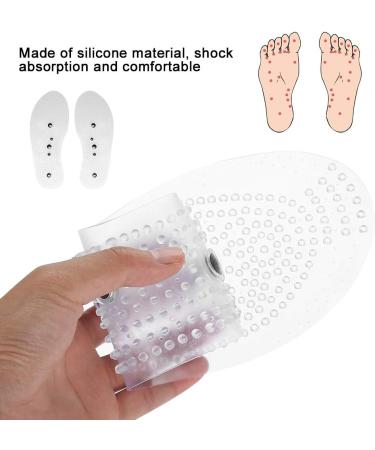Buy Verdant Touch Magnetic Shoe Pads - Magnet Therapy Silicone Insoles Anti-Fatigue Massage Pads for Shoes Transparent Size L - International Shipping Available - Buy Online on GoSupps.com
