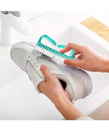 6 Pack Nail Cleaning Brush Set - Qeedy Handle Grip Fingernail & Toenail Scrub for All Ages - Color B - Buy Online on GoSupps.com