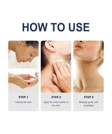 Sweet Almond Oil Neck Cream - Anti-Wrinkle & Firming Moisturizer Reduces Neck Wrinkles Cruelty-Free (1.8oz - Buy Online on GoSupps.com