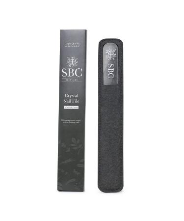 SBC Skincare Crystal Nail File Long Lasting Nail File With Felt Pouch