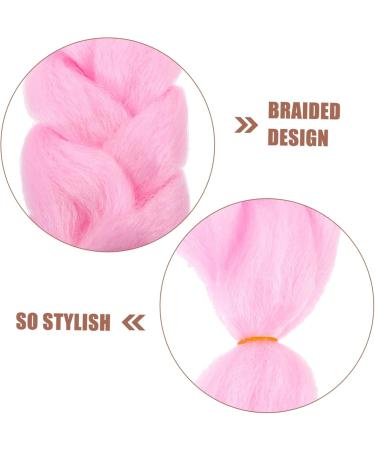 minkissy Braiding Hair Attachment Braiding Hair Extensions Hair Braids Extensions Fluorescent Braids Hair Glowing Twisted Hair Glow in The Dark Hair High Temperature Wire Shine Appendix - Buy Online on GoSupps.com