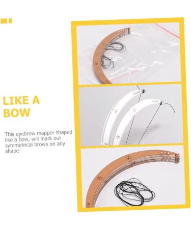 HAPINARY 3 Sets Brow Mapping Ruler Eyebrow Stencil Eyebrow Measurements Eyebrow Drawing Tool - Buy Online on GoSupps.com