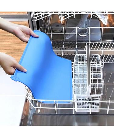 Joytale Non-Slip Silicone Bowl Pad for Dogs & Cats - Waterproof Large 53x37cm Blue - Buy Online on GoSupps.com