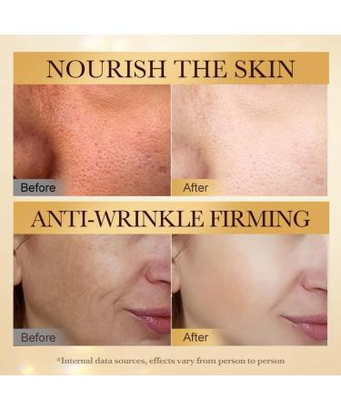 FLLUOUZH AntiWrinkle Firming Serum Firm and Plump Face Serum AntiAging Lifting Essence Hydrate & Moisturize Reduce Fine Lines and Wrinkles AntiAging Moisturizer for All Skin Types 3PCS - Buy Online on GoSupps.com