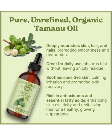 Natural Born Oils Tamanu Oil 1 Gallon - Organic Cold-Pressed Carrier Oil for Radiant Skin & Lustrous Hair - Buy Online on GoSupps.com