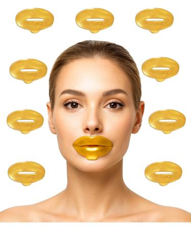 Glamza Infinitive Beauty Collagen Lip Masks Moisturizing and Nourishing Lip Treatment for Soft Plump Lips x10 - Buy Online on GoSupps.com