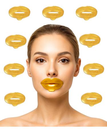 Glamza Infinitive Beauty Collagen Lip Masks Moisturizing and Nourishing Lip Treatment for Soft Plump Lips x10