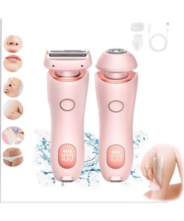 Duskofficial Razor Glide Pro 3.0 Razor Dusk Official Electric Razor 2 in 1 Electric Shaver for Women Shaver Waterproof Wet-Dry Shaver for Legs Arm Underarm Bikini(Pink)