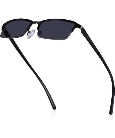 Buy Read Optics Reading Glasses for Men | Non-Prescription Semi-Casual +2.0 Black Frames | Stylish & Comfortable All-Day Wear - Buy Online on GoSupps.com