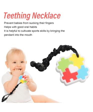 Chew Necklace | Silicone Sensory Teether for Healthy Oral Habits & Teething Relief - Shop Internationally - Buy Online on GoSupps.com