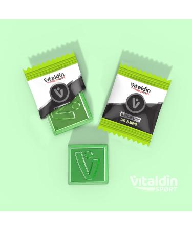 VITALDIN SPORT Power Gummies Electrolytes Electrolyte Replacement 120 mg Sodium 90 mg Potassium 20 mg Magnesium per serving + Vitamin B6 30 Chewable Gummy Bites Lime Flavour Vegan - Buy Online on GoSupps.com