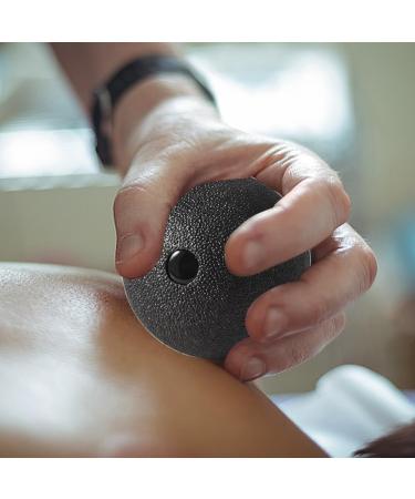 2 Pieces Fascia Massage Balls Set (8cm & 10cm) - Black Lacrosse Balls for Fascia Training & Pain Relief - Perfect for Muscle Recovery - Buy Online on GoSupps.com