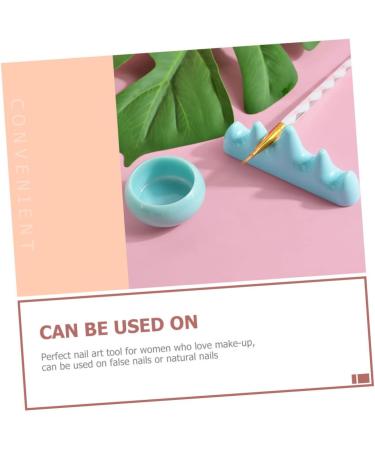 Healeved 3 Sets Nail Art Brush Cup Nail Art Accessories Nail Remover Bowl Makeup Brush Holder Nail Stand Nail Pen Washing Cups Pen Wash Cup Drawing Pens Rack Nail Pens Plastic Manicure Gel - Buy Online on GoSupps.com