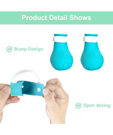 GNCLOUD Cat Claw Covers - 4pcs Anti-Scratch Cat Boots for Pet Bathing, Examination, and Treatment - Buy Online on GoSupps.com