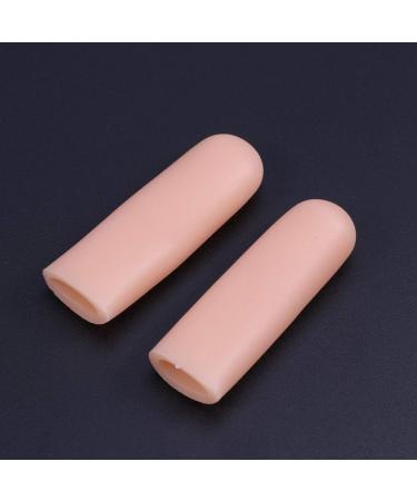 2 Pc Toe Corn Protectors Caps - Comfortable Toe Sleeves for Pain Relief | 1.5*5cm - Buy Online on GoSupps.com