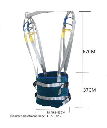 LUCEAE Patient Lift Sling Full Body Patient Lifting Sling Walking Standing Aids For Elderly Divided Leg Sling Standing Walking Aids Toileting Hoist Sling (Size : L) kk456 - Buy Online on GoSupps.com