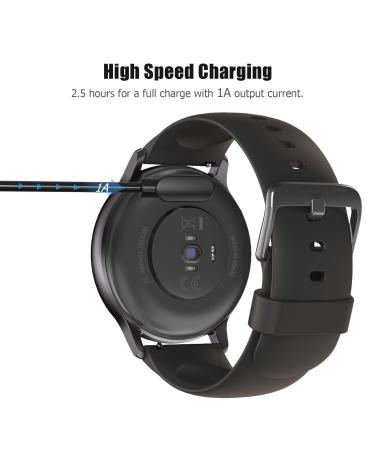 Smart Watch Charger for YAMAY VeryFitPro 2-Pack 3.3-Feet Replacement Magnetic Watch USB Charging Cable Cord for SW021 SW023 Letsfit ID205L ID205U ID205S SW025 Uwatch 3S 3 2 2S - Buy Online on GoSupps.com