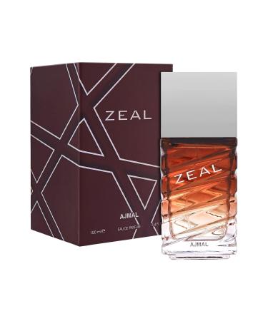 Ajmal Zeal EDP (3.4 oz) For Men - Made in Dubai - Buy Online on GoSupps.com