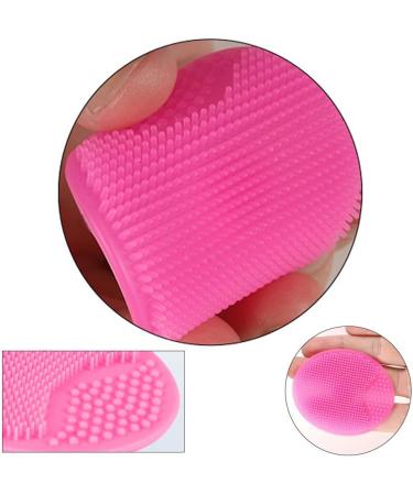 Baby Bath Silicone Brush 2 Pack for Dry Skin Cradle Cap Brush and Comb Cradle Cap and Eczema + Soft Training Silicone Finger Toothbrush for Baby Kids Children Pink & Blue - Buy Online on GoSupps.com