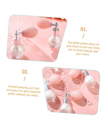 High Gloss Dusting Shimmering Spray Powder - Sparkle Glitter Body Spray for Women | Miss Diamond Glass White 0.04 oz - Body Makeup Highlighter - Buy Online on GoSupps.com