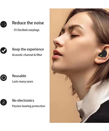 Noise Cancelling Ear Plugs - 6 Pairs Comfortable Silicone Earplugs for Sleeping Concerts & Work | Reusable Sound Blocking 25dB-35dB - Buy Online on GoSupps.com
