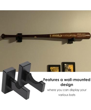 1 Pair Baseball Bat Racks Wooden Baseball Bat Holder Horizontal Baseball Bat Holder Wall Mounted Baseball Bat Rack Displa - Buy Online on GoSupps.com