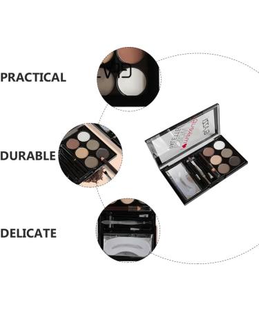 FOMIYES 1 Set Eyebrow Powder Set Girl Eyebrow Shaping Mold Tool Woman Cosmetic Abs Eyebrow Pencil - Buy Online on GoSupps.com