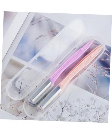 Housoutil 4 Sets Ladies Razor Eyebrow Shaper - Women's Facial Razors & Makeup Tool Kit for Perfect Eyebrows | Portable Beauty Essential - Buy Online on GoSupps.com