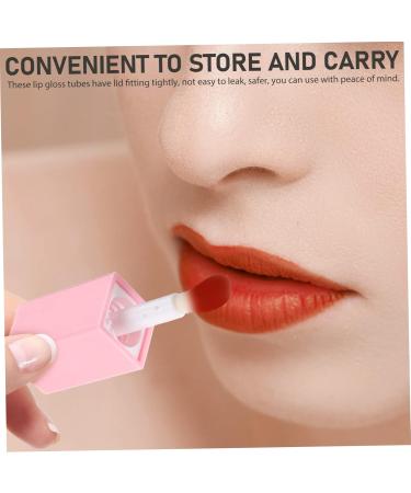  DECOMELODY 12 Pieces Lip Gloss Tube Empty Tube Plastic Lip Gloss Women Lip Gloss Containers DIY Lip Gloss Tube Lip Gloss Tubes Lip Gloss Tubes Bulk Abs Pink - Buy Online on GoSupps.com