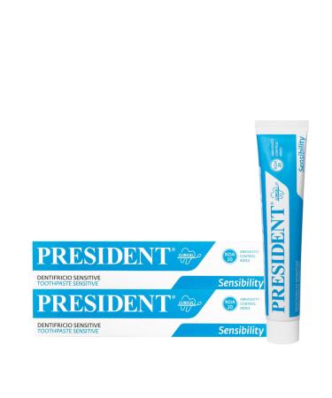 President set with 2 sensitive teeth for sensitive teeth and gums.Gentle fast relief for tooth sensitivity and protects the gums.RDA 20. 2 x 75 ml - Buy Online on GoSupps.com