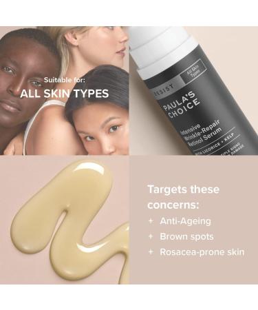 Paula's Choice RESIST Anti Aging Retinol Serum - Minimises Wrinkles & Brown Spots - Firmer & Smoother Skin - Suitable for Rosacea-Prone Skin - with Vitamin C & Retinol - All Skin Types - 30 ml - Buy Online on GoSupps.com