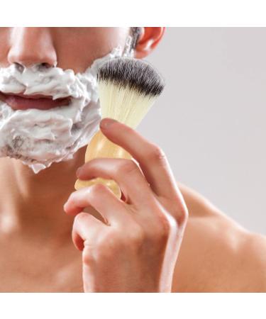Fenteer Premium Ergonomic Barber Shaving Brush | Men's Facial & Beard Cleaning Tool for Wet Shaving - Buy Online on GoSupps.com
