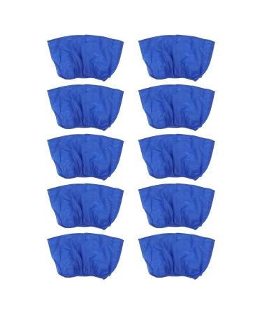 10 Pcs Men's Disposable Cotton Boxer Briefs - Ideal for Travel, Beauty Salons - Blue - Buy Online on GoSupps.com