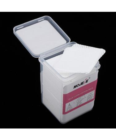 Fenteer 200pcs/box Professional Glue Makeup Remover Cotton Pads Makeup makeup tools - Buy Online on GoSupps.com