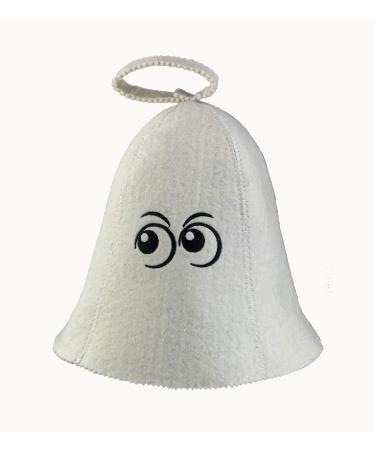 GMMH Sauna hat 17-023 Sauna hat Sauna cap Felt cap Felt hat made of 100% felt Hat cap for sauna