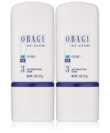 Obagi Medical Nu-Derm Clear Fx Skin Brightening Cream Pack of 2