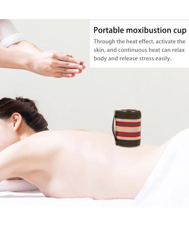 Exceart Handheld Ceramic Moxibustion Jar - Chinese Household Appliance for Acupuncture & Moxibustion Therapy - Buy Online on GoSupps.com