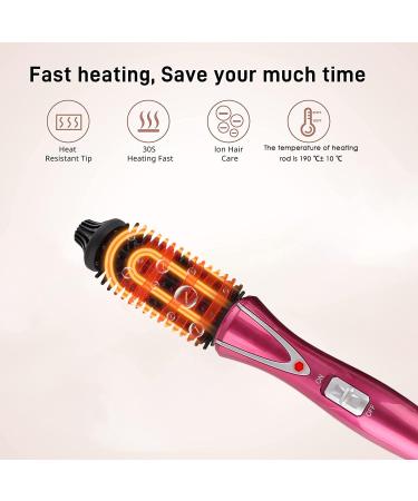 Buy Professional Curling Iron Brush - Anti-Scald Hot Brush for All Hair Types | Instant Heat Up | International Shipping Available - Buy Online on GoSupps.com