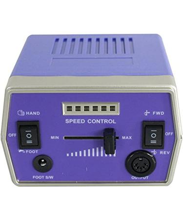 Nail Drill Kit 30000RPM Nail Art Drill Electric Drilling Equipment for Remove Gel Polish Drill Grinding Pedicure Tools Pedal Set Purple - Buy Online on GoSupps.com