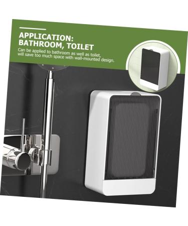 Ciieeo 3pcs Soap Box Containers with Lids Bar Soap Dish Soap Holder Soap Dishes for Bar Soap Travel Soap Container Soap Bar Holder Plastic White Soap Dish Holder Dust-proof - Buy Online on GoSupps.com