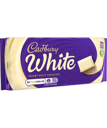  Cadbury Cadbury Creamy white chocolate bar 90g - Buy Online on GoSupps.com