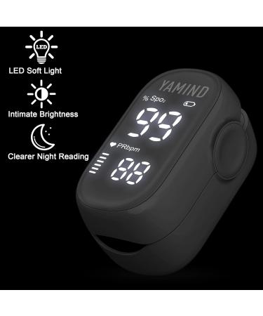 Buy Pulse Oximeter Fingertip - Accurate Blood Oxygen Monitor | Fast SpO2 Reading | Auto Power On & Off | International Shipping Available - Buy Online on GoSupps.com