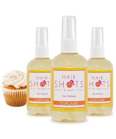Hair Shots Heat Activated Hair Fragrance Cupcake Three Pack 3 Items: Cupcake - Buy Online on GoSupps.com