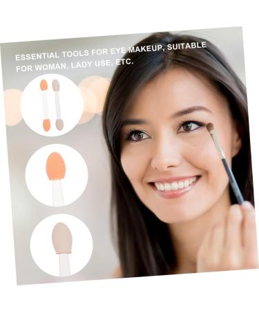 Balacoo 50pcs Two-color Eyeshadow Brush Beauty Sponges Makeup Eyeshadow Disposable Eyeshadow Sticks Make up - Buy Online on GoSupps.com