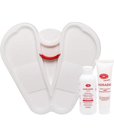Mosadal foot care set 3 in 1 - Professional and sustainable callus removal! Foot bath + lotion 250ml + urea cream 100ml